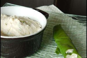 Tartinade de haricots blancs à la coriandre et au citron