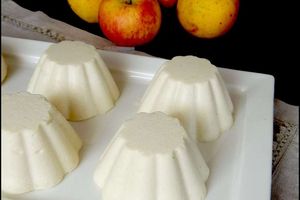 Bavarois aux pommes