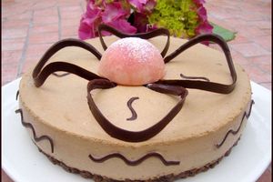 Duo de douceur et de croquant Chocolat - Carambars (Entremet)