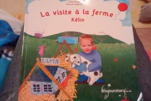 Chut les enfants lisent! La visite à la ferme - livre personnalisé