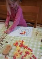 A quoi ils jouent? Playmais Diy citrouille