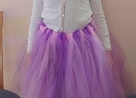 En route pour le carnaval!! DIY jupe de princesse