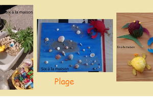 Projet enfant : La plage - DIY