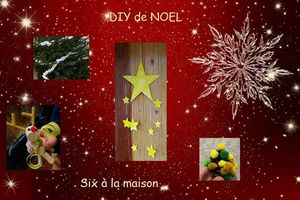 Petites décorations de Noël à réaliser avec les enfants - DIY Projet enfants