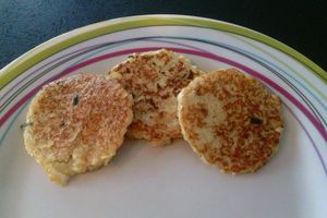 galettes de choux fleur au fromage