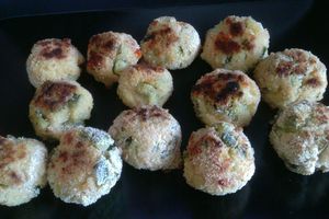 Boulettes courgettes mozza