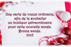BONNE ANNÉE 2015