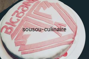 Gâteau d’anniversaire BIG BANG