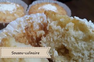 Madeleine au chocolat blanc ( recette économique)