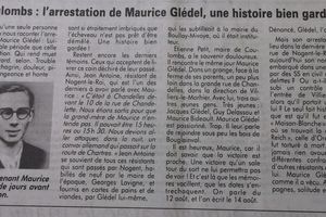 Le résistant Maurice Glédel aura toujours 20 ans pour l'éternité...