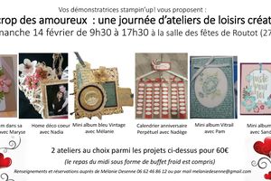 journée de loisirs créatifs à routot le 14 février 2016