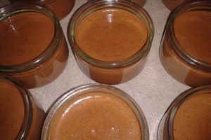 Mousses chocolat orange