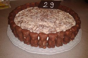 Mousse aux oursons guimauves