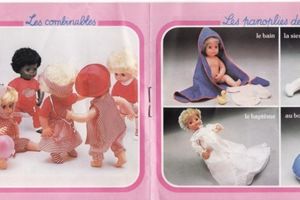 Tenue de baptême Tinnie Raynal Miro Meccano 1980