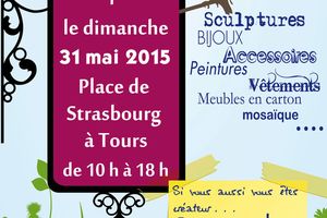 Marché de Créateurs,place de Strasbourg à Tours