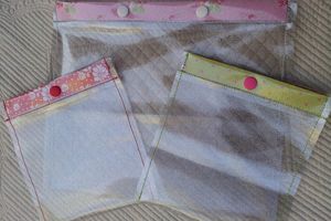 Pochettes transparentes