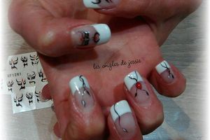 french blanche et visages japonais