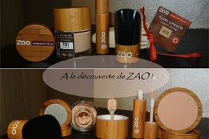A la découverte de la marque Zao,... Mon avis !
