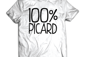T-shirt: France - Picardie - 100% Picard.
