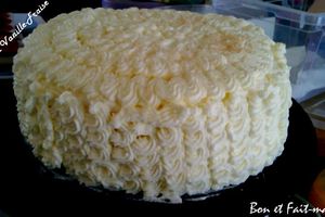 Vacherin vanille-fraise