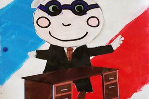 Arts-plastiques chez les CE2b; quand je serai grand...