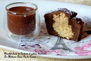 Chocolat chaud de Philippe Conticini ou cocktail tropical?