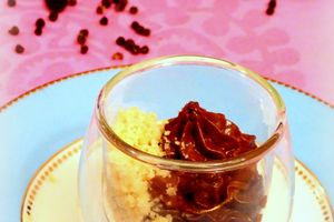 Mousse chocolat onctueuse aux épices (tonka et timut)