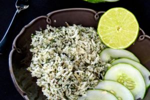 Riz fraîcheur aux herbes et au citron
