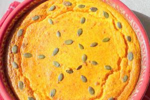 Gâteau soufflé aux carottes et ricotta