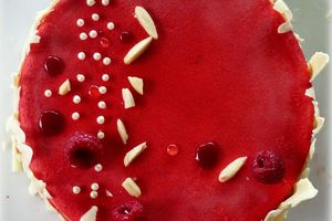 Entremets framboise et combava - Battle Food #53