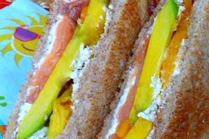 Sandwich comme un arc en ciel entre Guadeloupe et Normandie