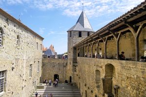 Carcassonne: A l'intérieur de la cité