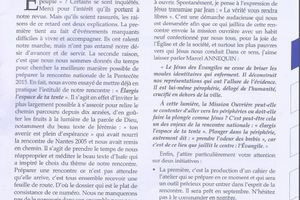 Foi d'un Peuple, notre revue