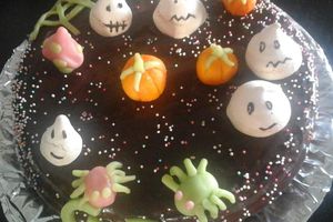Gateau rigolo d'Hallowen