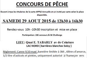 Concours 29 aout 2015