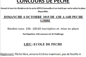 concours 4 octobre 2015