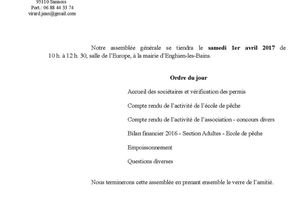 Assemblée Générale