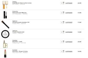 Mes prochains achats chez Sephora