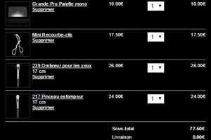 Brève : livraison offerte chez M.A.C.