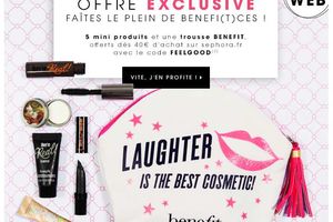 Bon plan : les miniatures de Benefit offertes chez Sephora