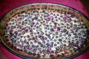 Clafoutis aux mûres