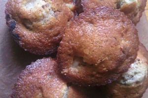 Muffins poires et pépites de chocolat