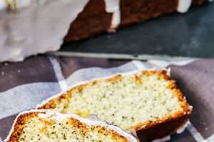 Cake citron pavot