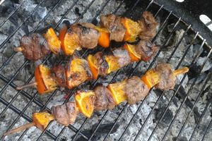 Brochette Canard-Orange aux Saveurs Asiatiques