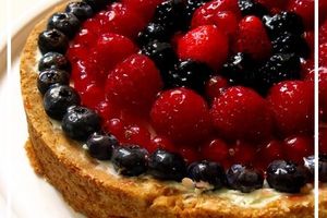 Tarte aux Fruits Rouges et Combava