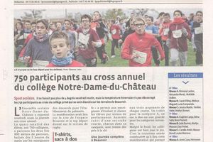 Cross du collège 16 octobre 2015