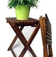 Recyclage d'un tabouret en bois