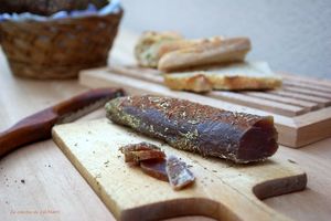 Filet de porc mignon séché aux herbes