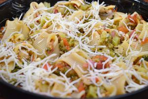 Conchiglioni à la ratatouille