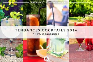 Tendances Cocktails de l’été 2016